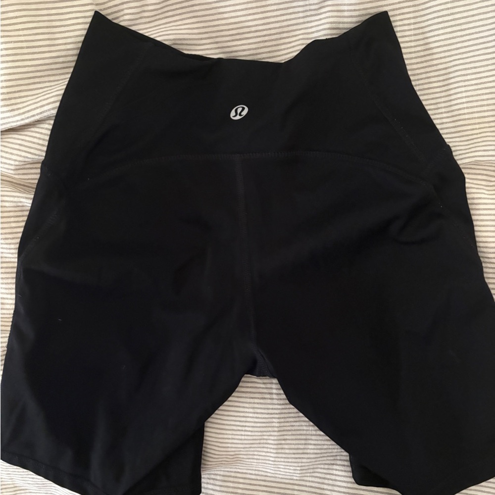 lululemon athletica Women's Black Bike Shorts
